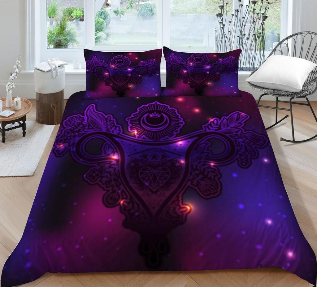 Posteľná bielizeň Bohemia Printing 3D 100% polyester Dekor do spálne Mikrovlákno Pohodlná prikrývka