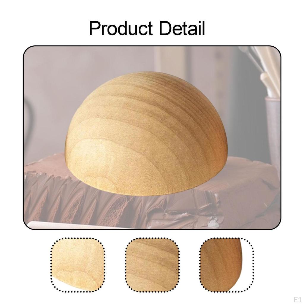 DIY Half Circle Wooden Ball for Stair Handrail And Decorative Projects