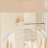 10Pcs/Set Hangers Clothes Non-Slip Velvet Hangers Space Saving 360 Degree Swivel Hook Flocked Clothes Drying Rack Organization