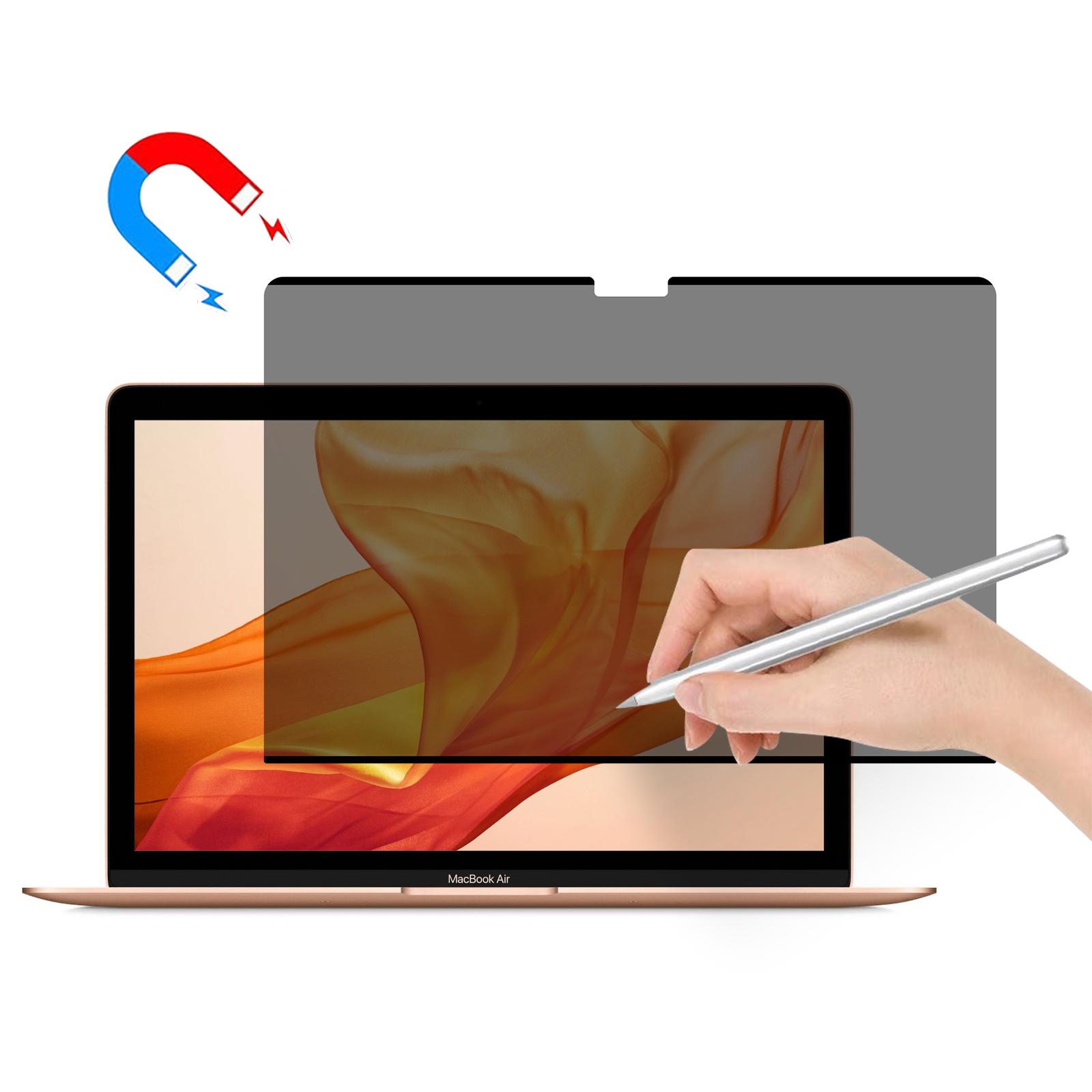 

Матовий захисний екран для MacBook Air 13 дюймів (2020) A2179/(2018-2019) A1932/Pro 13 дюймів (2020) A2289 Магнітна імпортна ПЕТ антишпигунська плівка