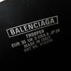 Great BALENCIAGA short boots TROOPER Black series rubber Women 679326 Used