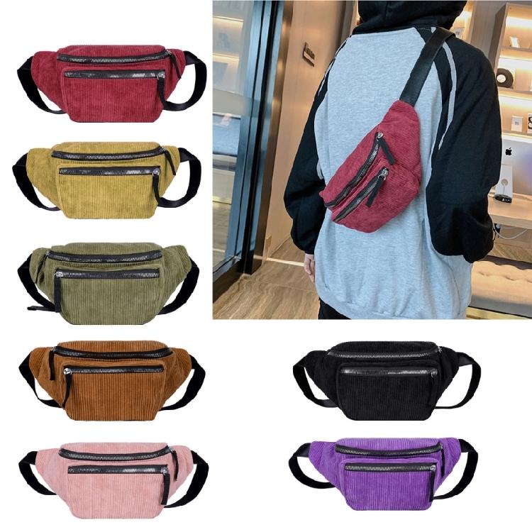 Crossbody Fannys Pack with Zipper Pockets,Belt Bag Fannys Pack Crossbody Bags for Women Everywhere Belt Bag Bum Bag