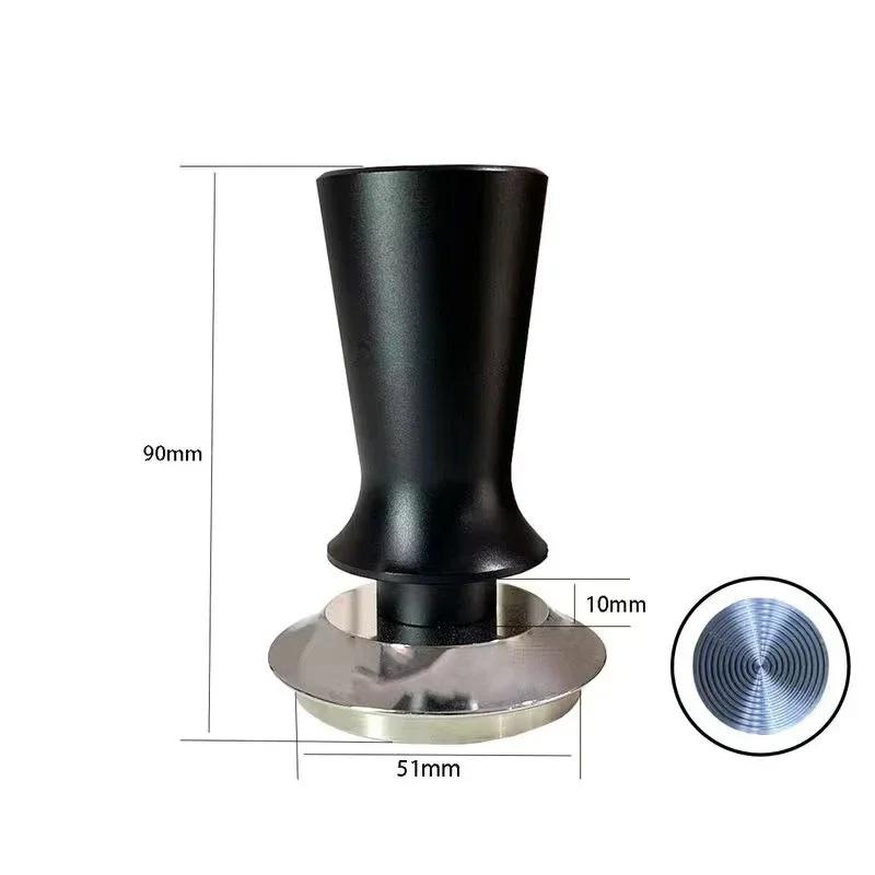 

51/53/58 мм Распределитель кофе 3 наклонные плоскости Регулируемый ручной темпер Инструмент для распределения эспрессо Выравниватель Подходит для портафильтров Темперы