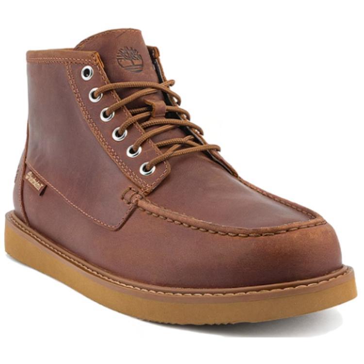 Timberland Mid Lace Chukka Boot Men's Rust A6AZEEM7