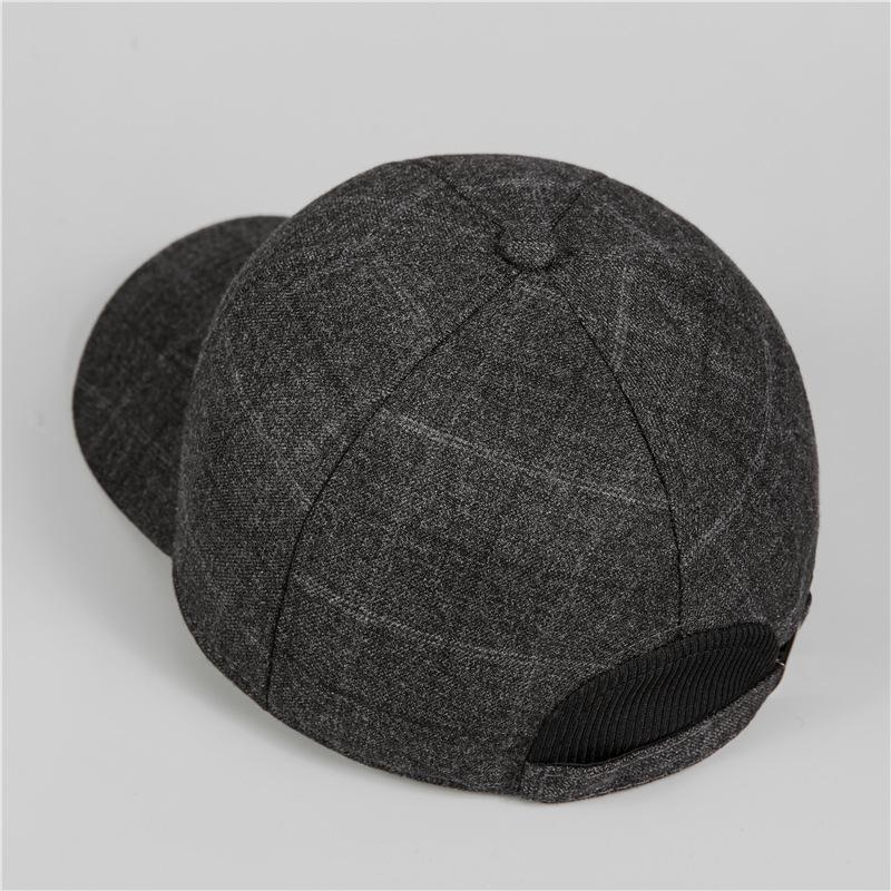 Hat Men's Winter Warm Baseball Cap Duck Tongue Autumn Winter Ear Protection