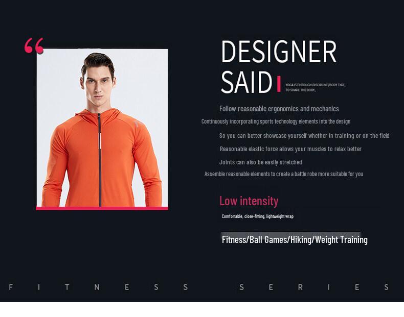 Men's Breathable Fitness Clothing Set - Tight-fitting, Sweat-wicking Training Gear for Running and Gym (Spring & Autumn).