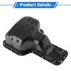UXCELL No.264314 Engine Oil Pan for Toyota Corolla 1998-2008 Aluminum Alloy Black