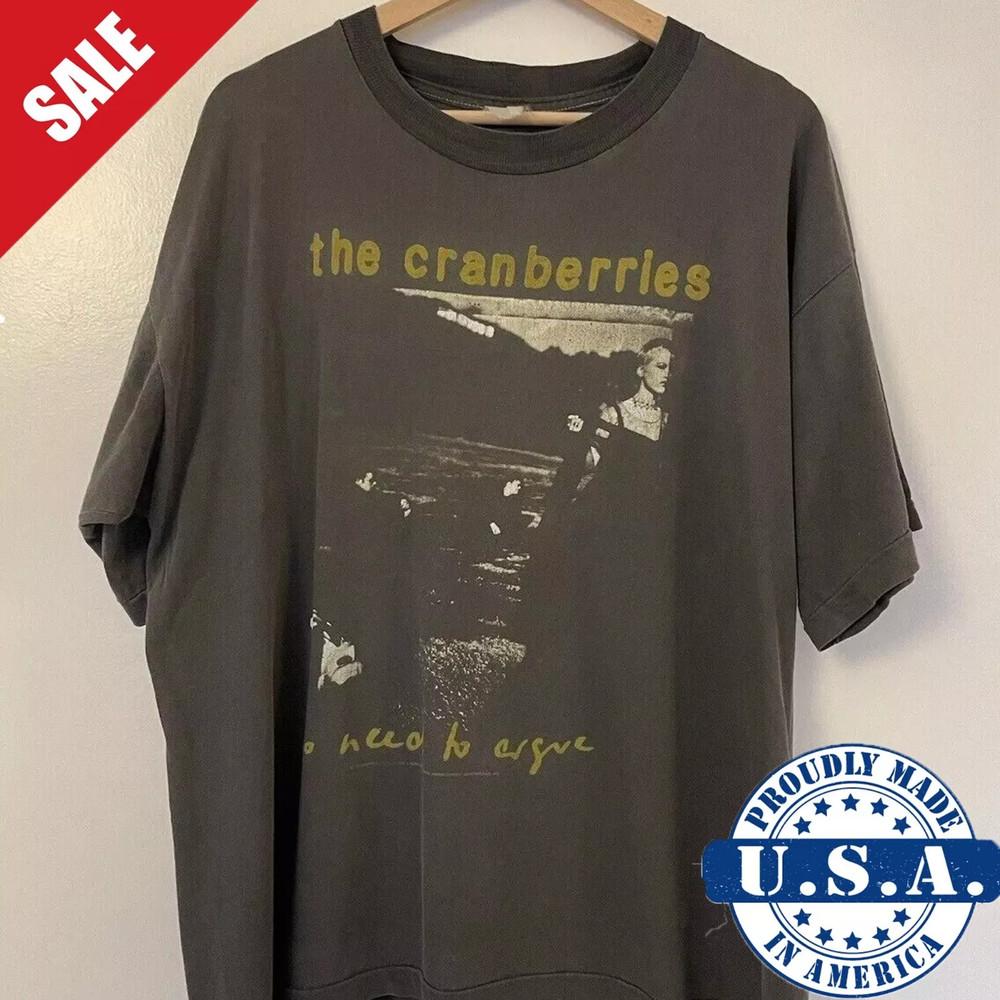 

The Cranberries Тур 1995 Винтажная Хлопковая Унисекс Футболка Для Мужчин Женщин Унисекс Футболка S