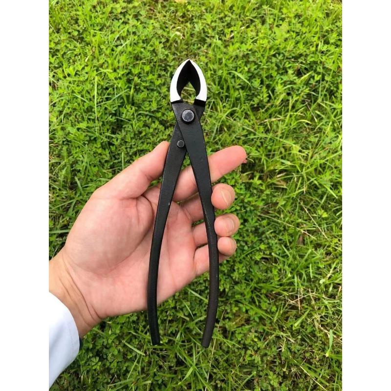 Garden Tree Branch Cutting Forged Steel Round Head Scissors Bonsai Tools Garden Tree Cutting Bonsai Shaping Tools