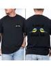 Unisexs Pure Cotton Short Sleeve T Shirt A Pair Of Great Tits Print Casual Crew Neck Tee Breathable Soft Lightweight Top For Daily