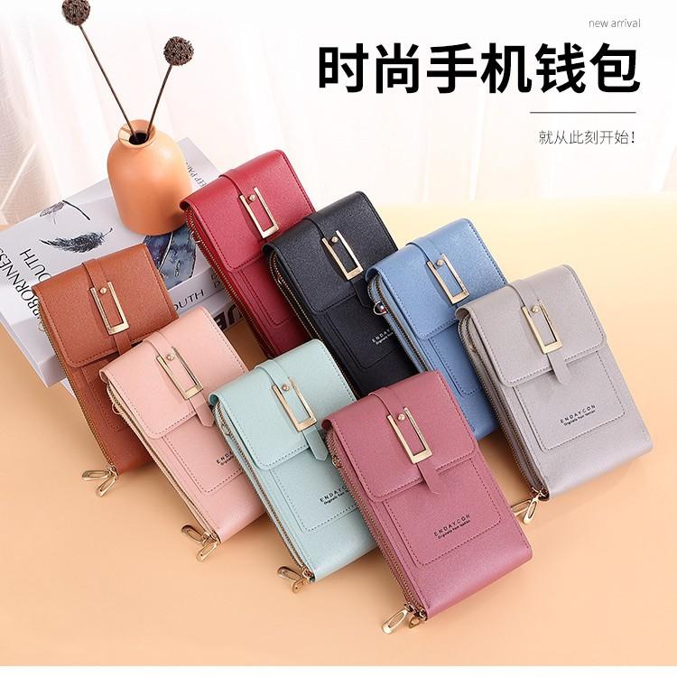 Mobile phone bag, women's crossbody bag, lightweight mini women's shoulder bag, touch screen