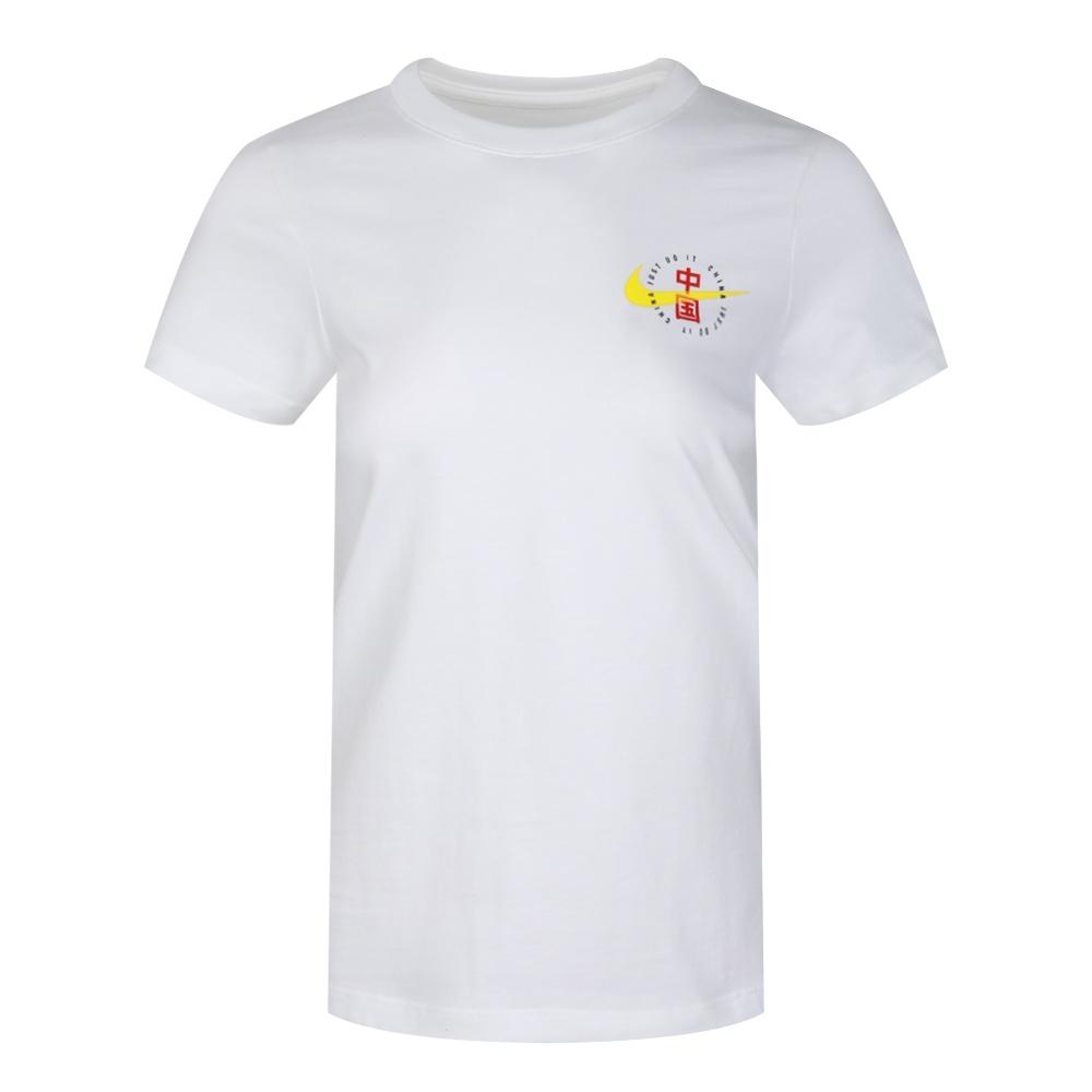 (WMNS) Nike SPORTSWEAR Sports Short Sleeve White Women s CZ3580-100 S