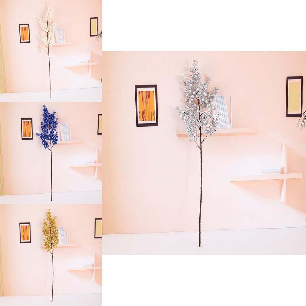 Weihnachtsbeere Vintage Kunstblumen-Dekor mit goldenen Akzenten für festliche Heimdekoration