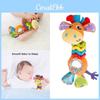 Mummabubba Soft Plush Giraffe Rattle Bell Teether Toy For Babies