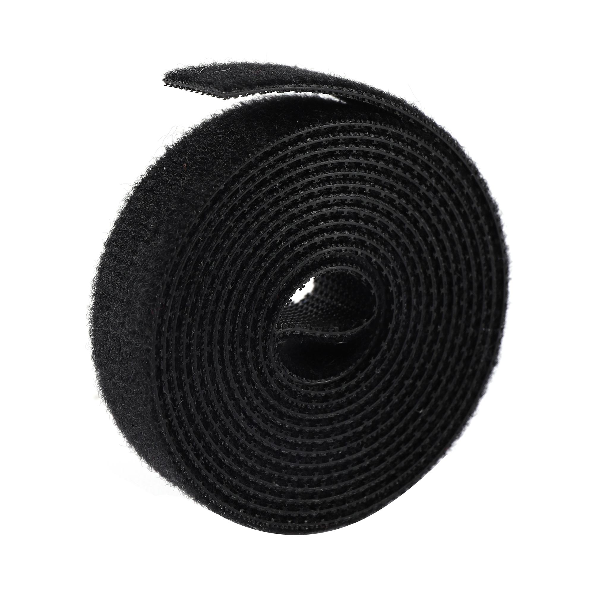 

1 рулон Кабельні стяжки Багаторазові кріпильні кабельні стяжки Кабельні ремінці Смужки-липучки Дротовий органайзер Тримач шнура для мотузки для ноутбука 1cm x100cm