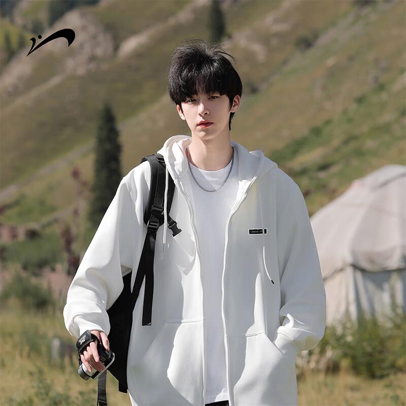 

Guirenniao Men s Casual Hooded Cardigan Sweatshirt S