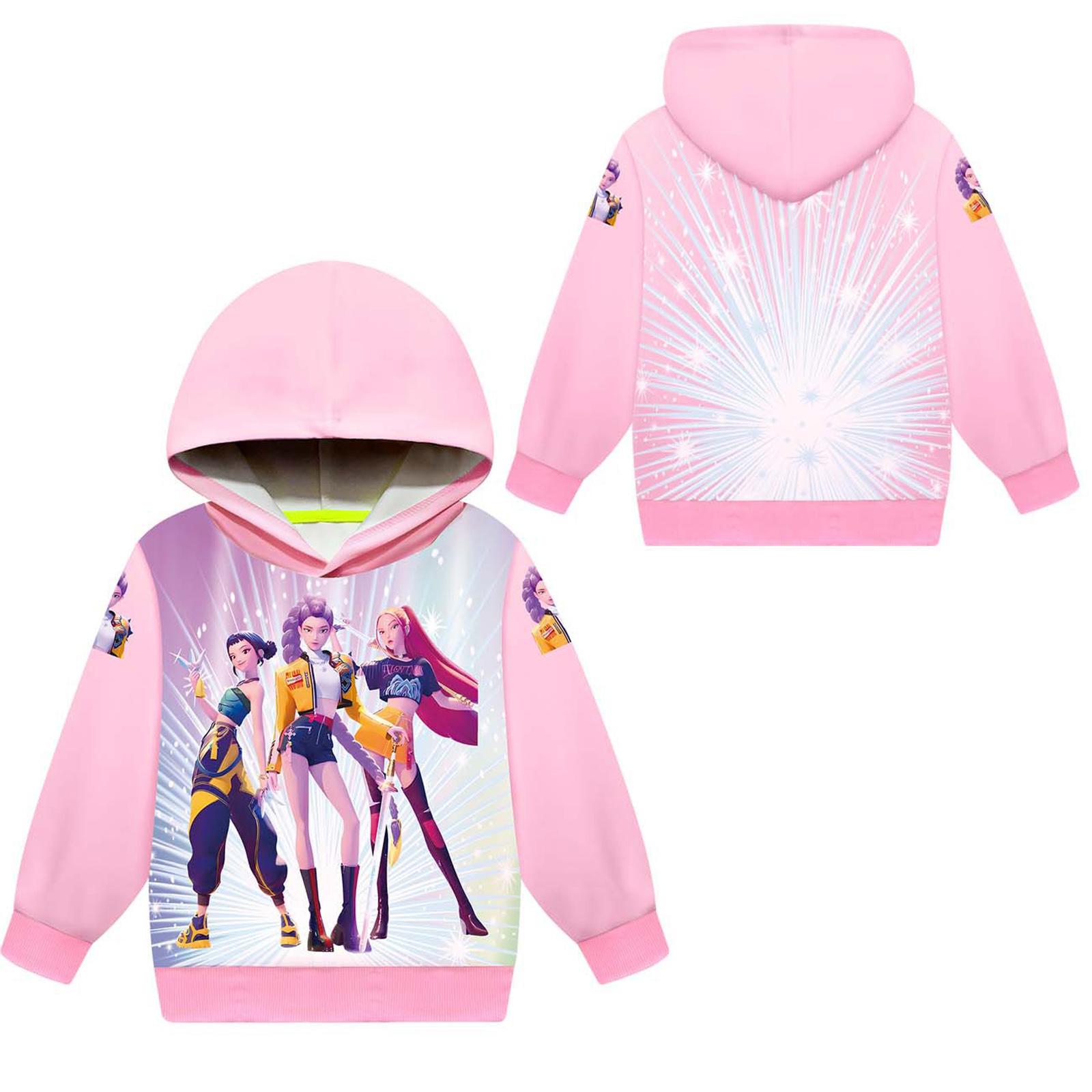 

Худи для девочек и мальчиков, повседневные школьные толстовки для улицы для детей 2-12 лет 140