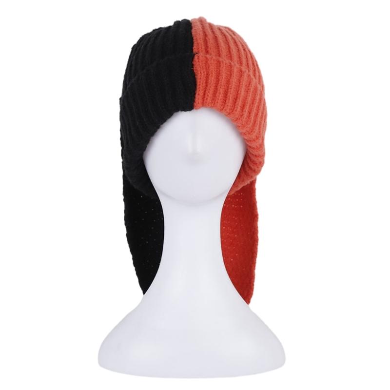 Girls Rabbit Hat Y2K Knitted Ears Hat Cute Rabbit Gifts Warm Winter Hat Adult Children Knitted Ears Winter Photo Props