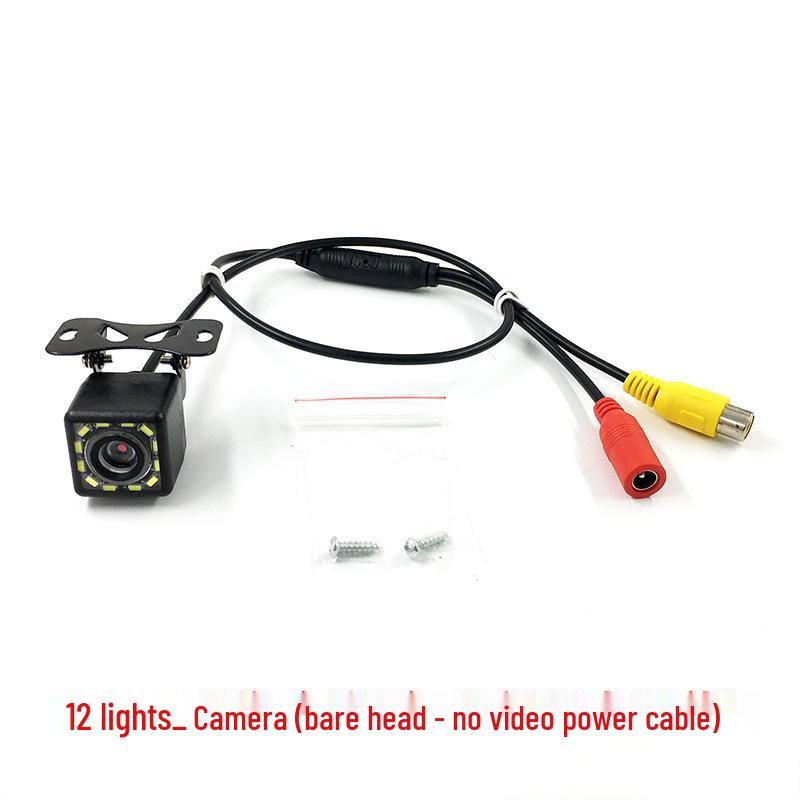 4-Light HD Rearview Camera for Cars