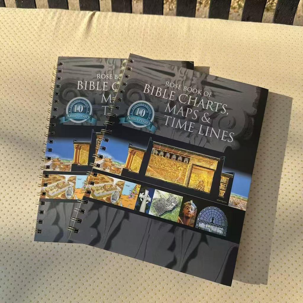 10. Jubiläum Spiralgebundenes Bibelkarten & Zeitstrahl Handbuch