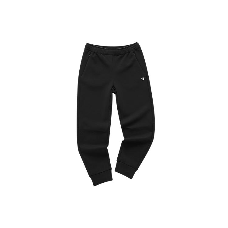 

New FILA Knitted Sweatpants Women s Pitch Black A11W111617FBK L