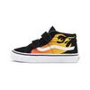 Sk8 Mid Kids Skate Shoes Black Yellow Kids Sneaker VN00018T99C