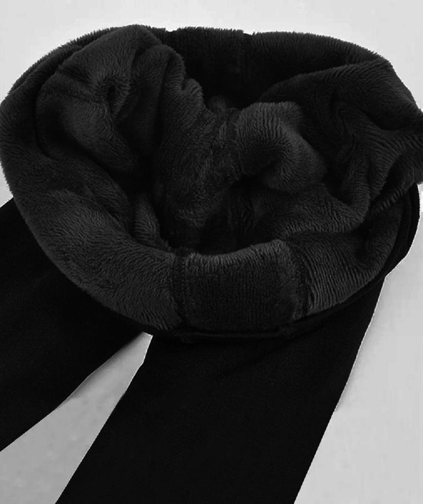 Women' Leggings Lined with Fur Thick Winter Leggings 4XL/5XL