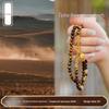 Chinese Wealth-Attracting Yellow Citrine & Tiger Eye Bracelet/Necklace for Women