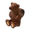 Bear Door Handle Stopper Wall Protector Adhesive-Free Silicone Door Lever Stop Wall Bumper Noise Reduction Home Office Door Anti-collision Pad