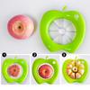 Apples Corer Slicer with Stainless Steel Blades 8-Section Fruit Divider for Apples Pears Onions Rust-Proof Essential Kitchen Tool for Snacks Salads