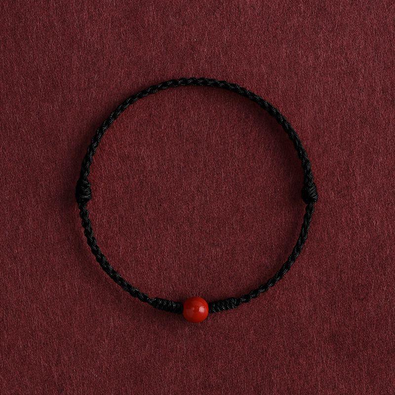

Гора Путо Фиделити Киноварь Бусины Удачи Красная Веревка Браслет Безопасность Удача Счастливый Шнурок для Ношения Ручной Работы Плетеный Ультратонкий Single [anklet] (baby-black rope) 0 -- 4 years old