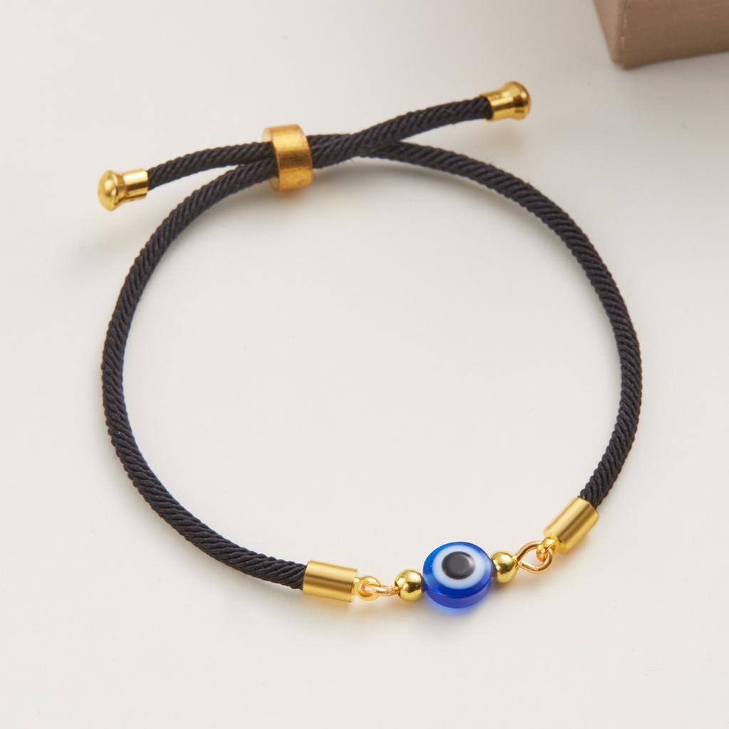 Turkish Style Blue Evil Eye Bracelet For Women Men Lucky Red Rope Handmade Woven Bracelet Friendship Jewelry Gifts