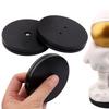 Two Sided Mini Display Stand Turntable With Smooth 360 Rotation 8cm ABS Base For Action Figures Pottery