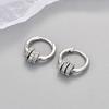 925 Silver Earrings For Women Trendy Heart Star Zircon Earring Jewelry Prevent Allergy Party Accessories Gift