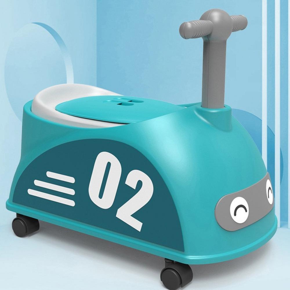 Sedile per Vasino Addestramento Bambini a Forma di Macchina, Grande Vasino Cartoon per Bambini e Bambine, Sgabello Vasino Giocattolo Regalo per Bambini Piccoli