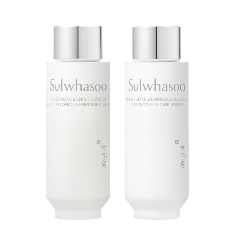 Sulwhasoo The Ultimate S Enriched Emulsion And Water The Ultimate S Enriched Emulsion 40ml + Water 40ml