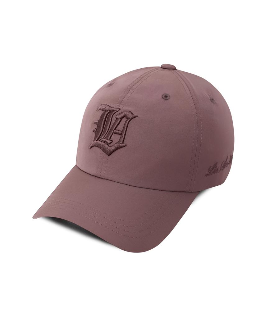 Line Binyu New La Bold Nylon Ball Cap - Metallic Pink