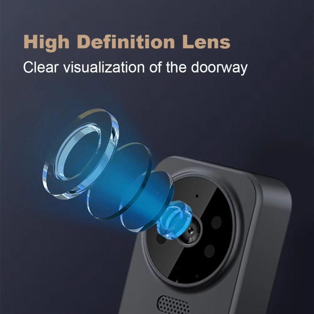 Infrared Night Vision Digital Viewer 4.3 Inches Video Intercom Door Camera  Apartment Security