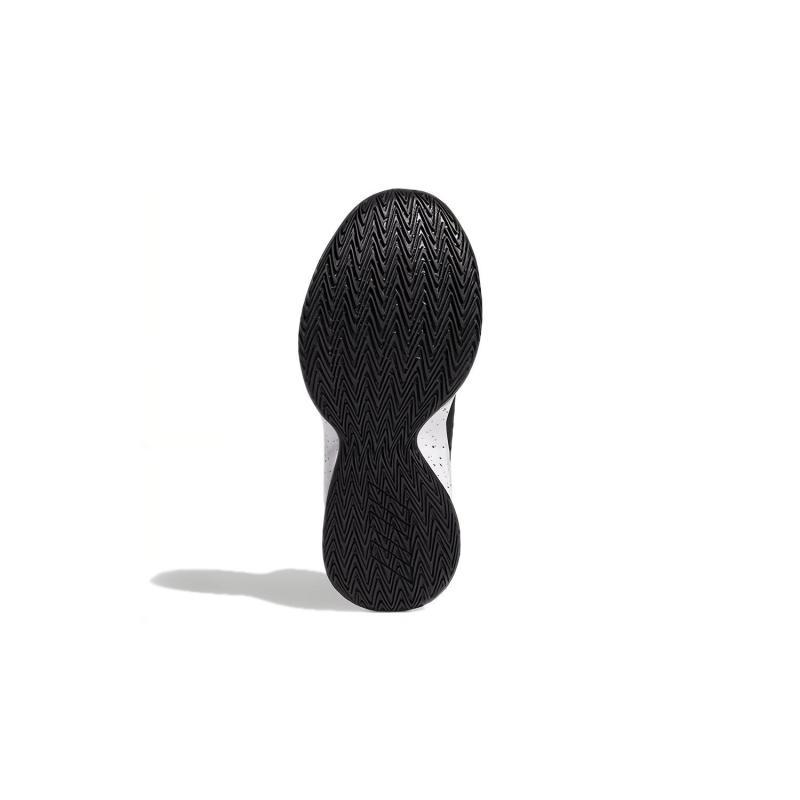 Adidas Cross Em Up 5 K Slip-Resistant Cushioning Wear-Resistant Low-Top Basketball Shoes Black Kids' Sneakers FZ1473