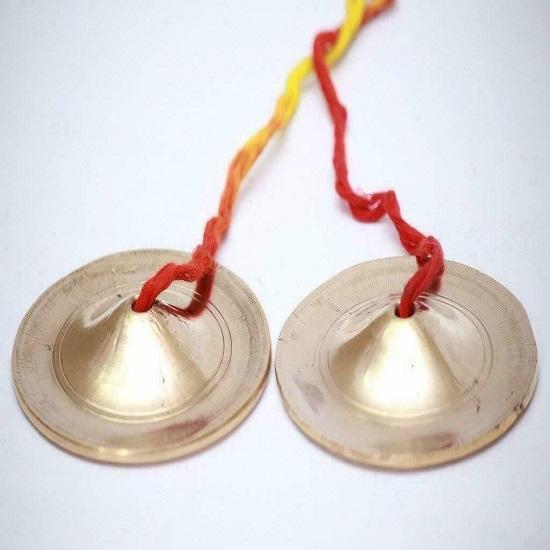 

Indian Tradisional Manjira Pair For Kirtan Free Ship B621 NZ198.2%