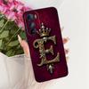 Fashion Crown Letter Case For Motorola Edge 30 30Pro 30Neo Soft Black Silicone Back Cover For MOTO Edge30 Pro Neo Phone Cases
