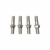 Exhaust Port Studs Nuts Kit Fit for 1984-2015 Harley Sportster,Big Twin (Replace #16715-83) (Pack of 4 Pairs Studs&Nuts)