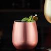 500ml Paslanmaz Çelik Bira Şarap Bardağı Rose Gold Bira Bardağı Kokteyl Meyve Suyu Süt Bardağı Metal İçme Kupası Bar için Açık Hava İçecek Takımı