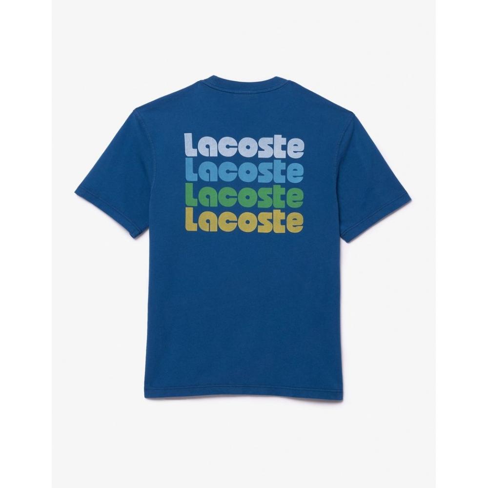 Lacoste Herren Sommer Packung pigMenT Druck T-Shirt Th7544 54g Hbm