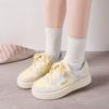 22 spring, summer, autumn and winter new board shoes student shoes low-top round head belt