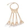 Ancient Queen Bracelet with Finger Nails Tip Claw Rings Belly Dance Hand Chain Jewelry Chain Finger Rings Bracelet Women