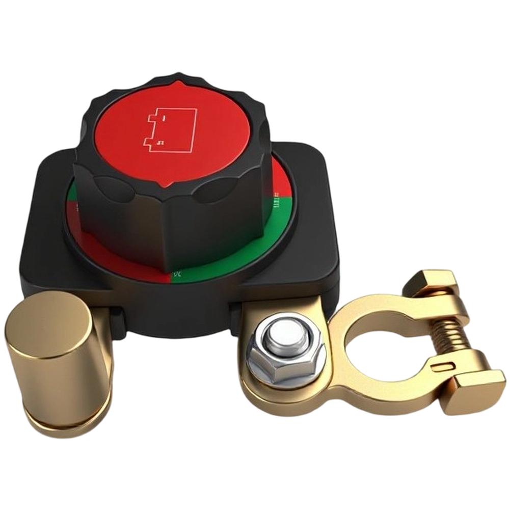 

Car Maintenance 7*4.8*3.8cm Battery Disconnect Switch 300A High Power Support Easy Installation Pure Copper Construction China Mainland