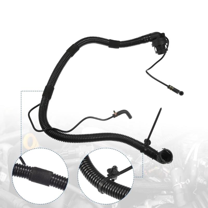 High Temperature Resistant Car Engine Crankcase Breather Hose Exhaust Ventilation Tube Accessories for 25193343 55568267