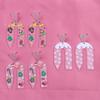 Christmas Acrylic Dangle Earrings: Reindeer, Candy Cane, Tree & Snowflake Designs