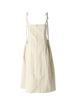 Bemon Ribbon Detail Sleeveless Dress_Beige